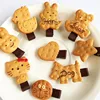 Korean Fashion Cute Biscuit Cartoon Cookie Hair Clip Pins for Girls Kids Princess Hairpins Barrette Hair Accessories
