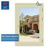 FW-TR02 Fireproof Steel Window Swing Fire Rated Window with temper glass