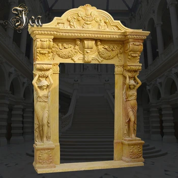 Concise Design Stone Door Frame Marble Carved Door Surround Buy
