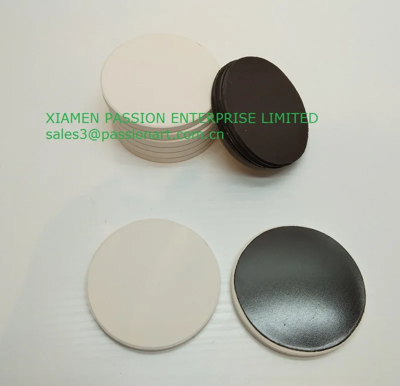Wholesale With Dye Sublimation Coating Blank Round Ceramic Buy