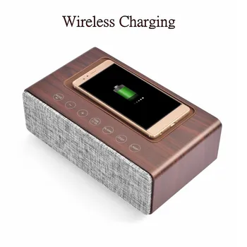 wooden wireless speakers