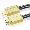 YITAILI Premium Flat Shape Gold Plated 1.4V High Speed HDMI cable support 2K*4K and 3D