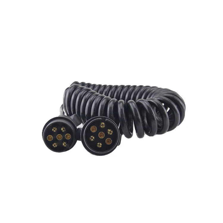 High Quality 7 Core Trailer Protection Spiral Power Cable Buy Power