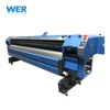 High quality 3.2 m WER K3204 large format outdoor advertising printer, printing plotter solvent