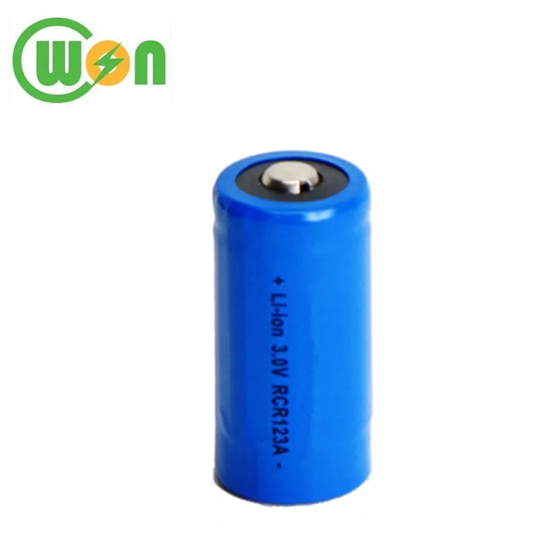 3.7v 600mah Cylinder Lithium Ion Rechargeable Battery Rcr123a - Buy Li ...