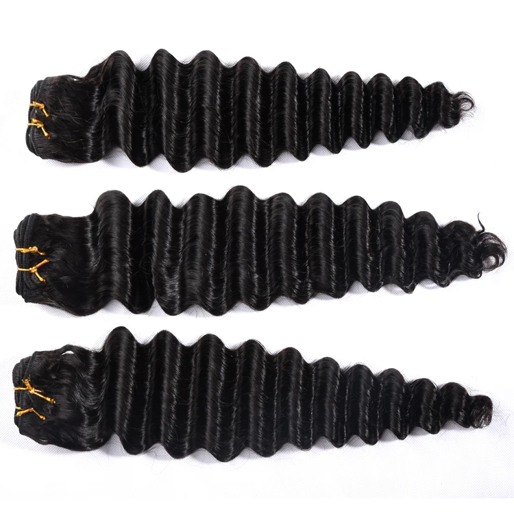 

Top quality Unprocessed cuticle aligned raw indian hair vendor deep curly human hair extension