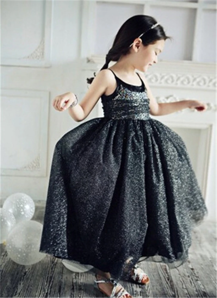Korean Black Prom Dress