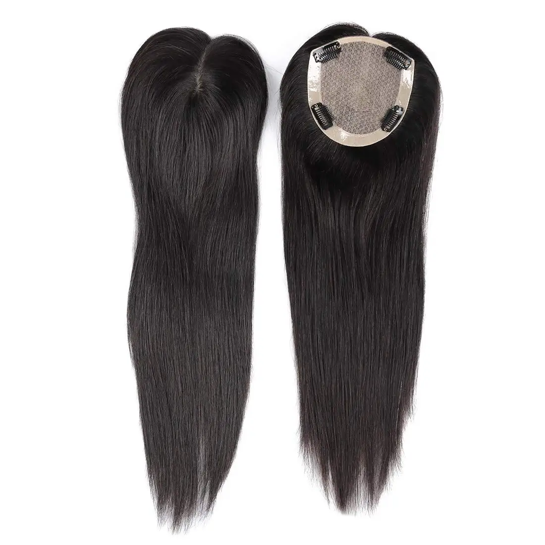 

Silk base women hair topper/toupee for human hair replacement system hairpieces