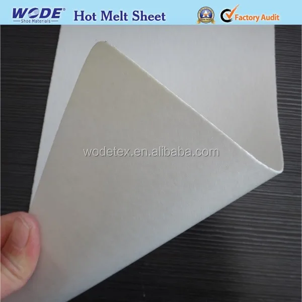 
nonwoven hot melt sheet,thermoplastic shoes toe puff and counter material 