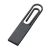 Office Gift Mini Plastic Paper Clip USB Flash Drive 32GB Memory Disk