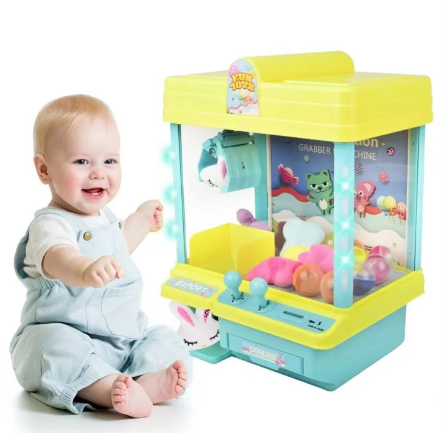 

LAMPLIGHT MUSIC MINI CLIP DOLL MACHINE/CHILDREN GIFT TOYS