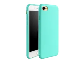 

Factory price Colorful Matte Soft TPU Silicon mobile phone case cover for iPhone X 7 8Plus