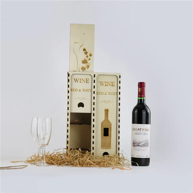 Single Wine Glass Gift Box For 375ml Bottle Buy Single Wine Glass Box