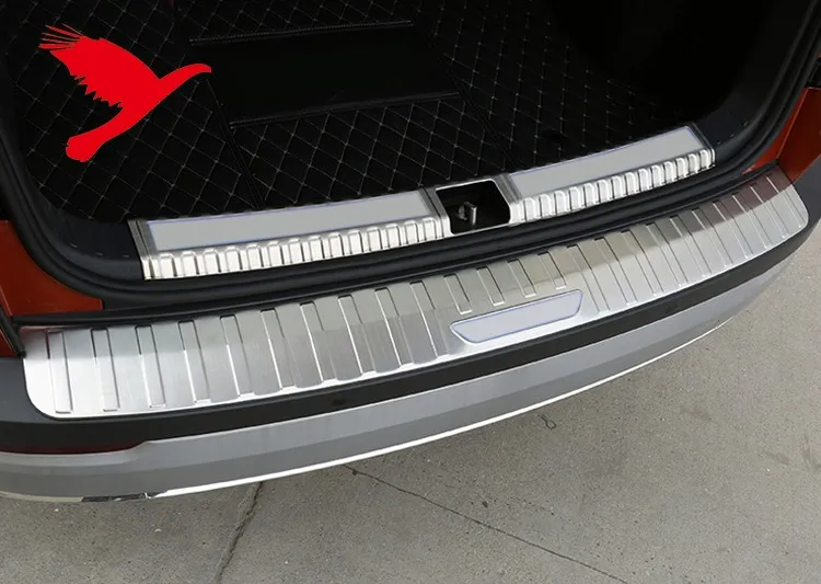 Stainless Steel Suv Rear Boot Inner & Outer Bumper Guard Sill Plate