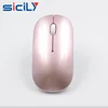 Original Mini portable wireless mouse Optical Bluetooth 4.0 RF 2.4GHz Dual Mode Connect Mimi Wireless Mouse