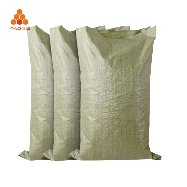 
50 kg recycled industrial african low cost sand rubbish cement pp bag woven for building rubbish 