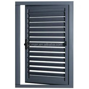 Image of European standard waterproof outdoor aluminum windows blinds