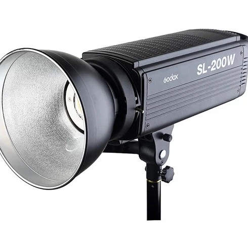 

Godox SL Series SL200W 200W studio lighting White yellow LED Video Light 5600K Color Temperature