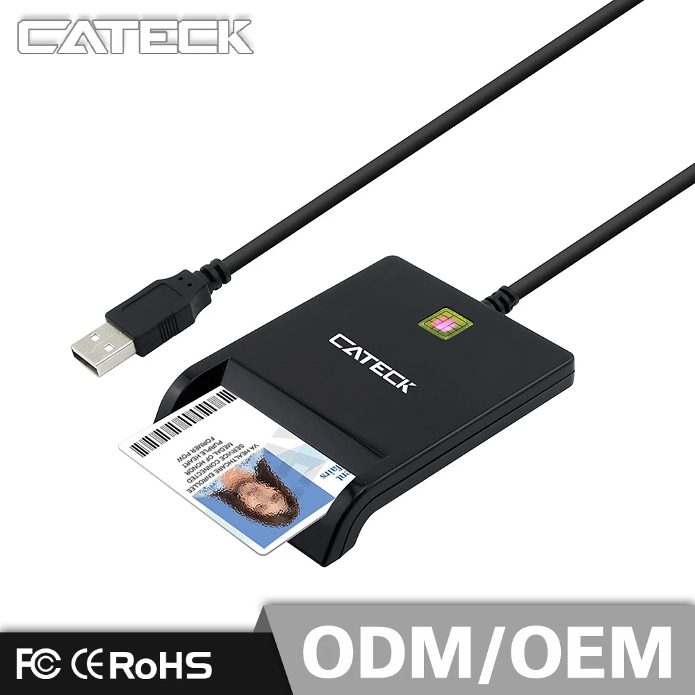 ISO 7816 USB Smart Chip Card Reader for SIM/EMV/CHIP/IC Card - ANKUX.COM