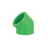 Round Seamless Titanium Railing Water Pump Elbow Fitting