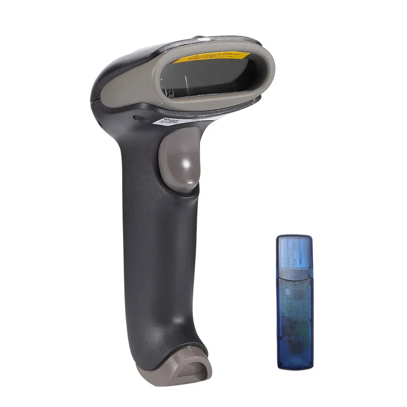 Warehouse Barcode Scanner BT 2.4GHz Wireless Barcode Reader 1D Auto Barcode Reader QR Code Scanner Gun