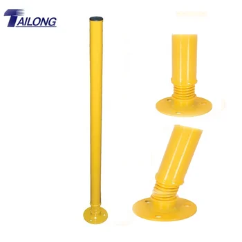 New Design Spring Loaded Flexible Carbon Steel Bollard Road Safety ...