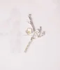 P35-001 fashion women pretty japan style forest series booming plum flower brooch