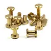 different shape and size solid brass metal rivet for bags