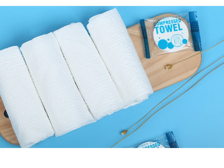 Beautyblend Q-8010 Disposable compressed towel, independent packing compressed tissue towel for trave