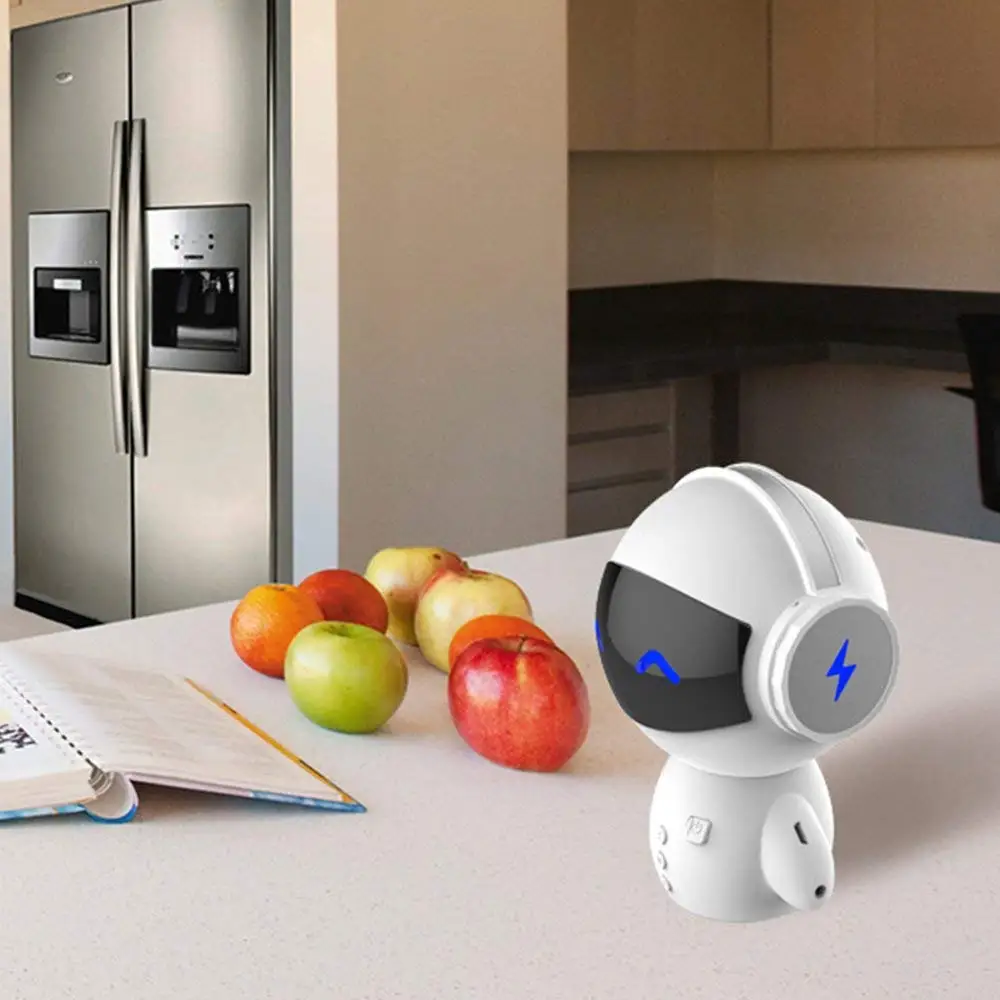Portable Cartoon Wireless Stereo Robot Bluetooths Speaker Stereo Music Player with power bank gift - ANKUX.COM