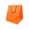 Shopping Paper Handle Clothing Small Customised Craft gift Clothes Die Cut Grocery Carrier Apparel Packaging Bags