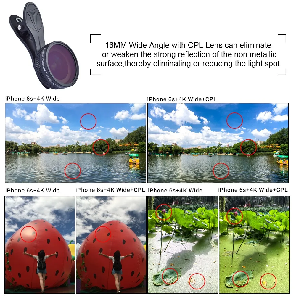 clip mobile wide angle lens