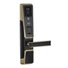 China manufacturer biometric authentication safe automatic sliding glass fingerprint door lock