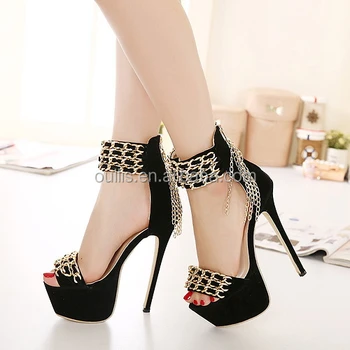 high heel flat sandals
