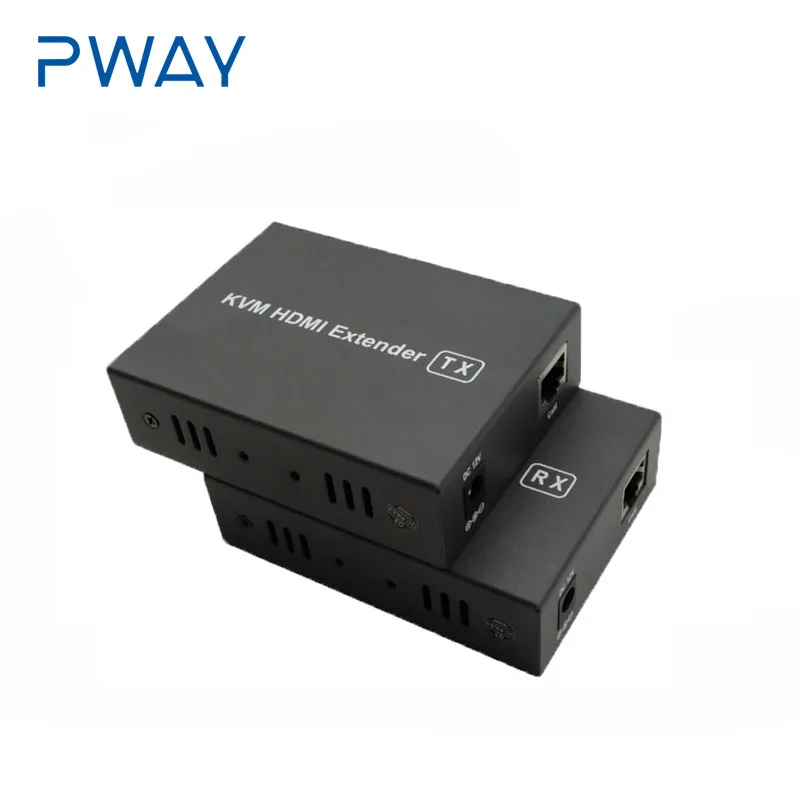 

PWAY 1080P support USB2.0 RJ45 tv transmitter with keyboard mouse hdmi extender