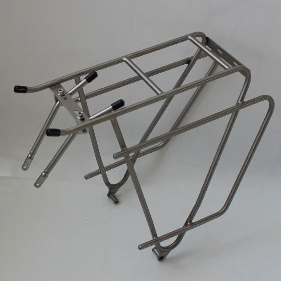 

Titanium bicycle rear rack mtb bike rear rack, Silver