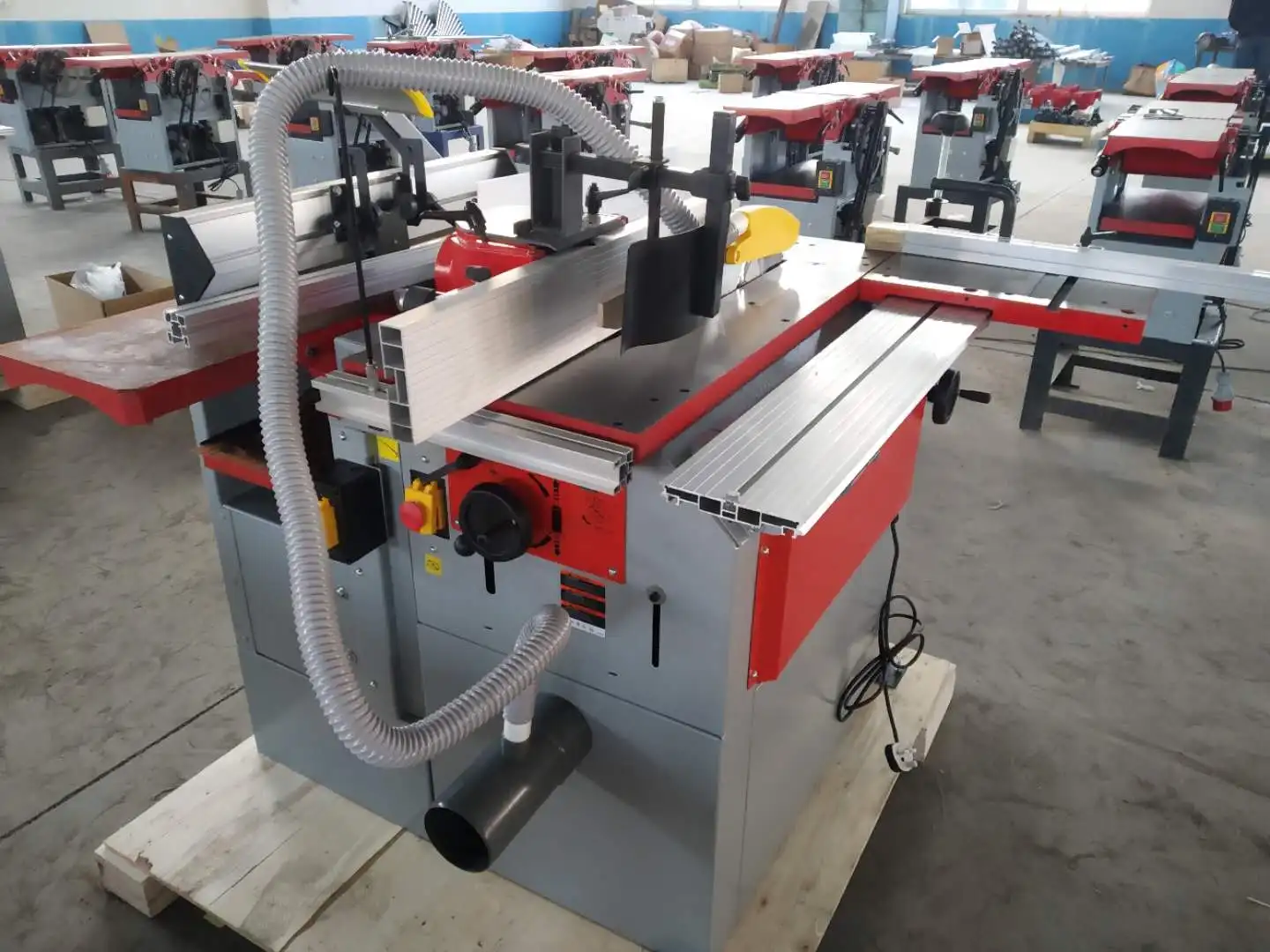 Planer Thicknesser Combined Jointer For Woodworking Machine With Ce