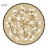 Eptember Sale Factory Supply round edge marble pattern pvc corner guards