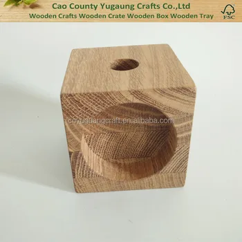 oak wood block