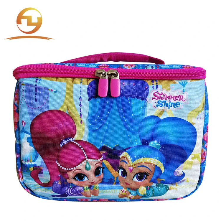 

China oem personalized girls student custom portable tote lunch box bag
