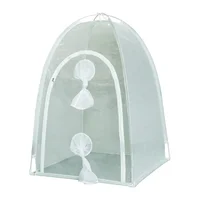 

Portable Transparent Insect Rearing Cage, Black Soldier Fly Breeding Net House Aviary