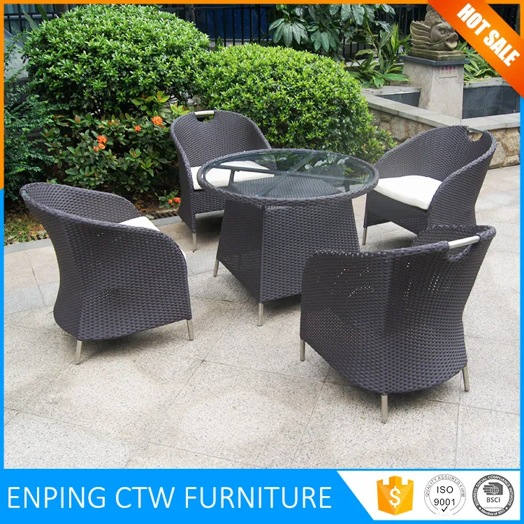 Hot Selling Leisure Rattan Chair Dining Table Outdoor Furniture Chairs