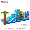 Children inflatable slide small inflatable bouncer for sale water slide boat
