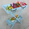 Vintage make old solid wood succulent flower rack