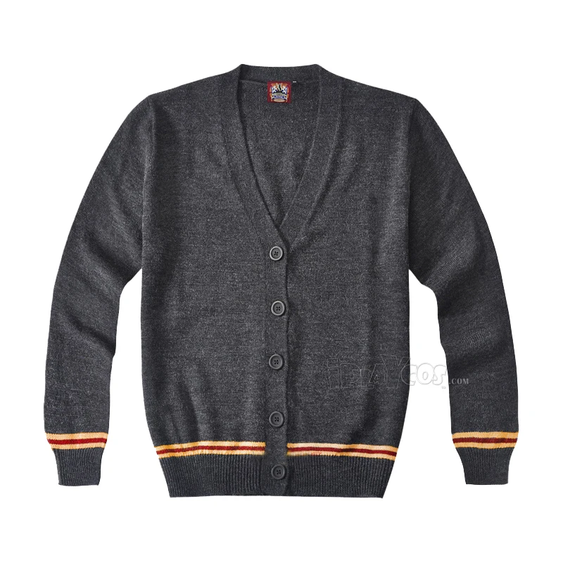 Hogwarts Students Cosplay Slytherin Ravenclaw Gryffindor Sweater Cardigan Uniform