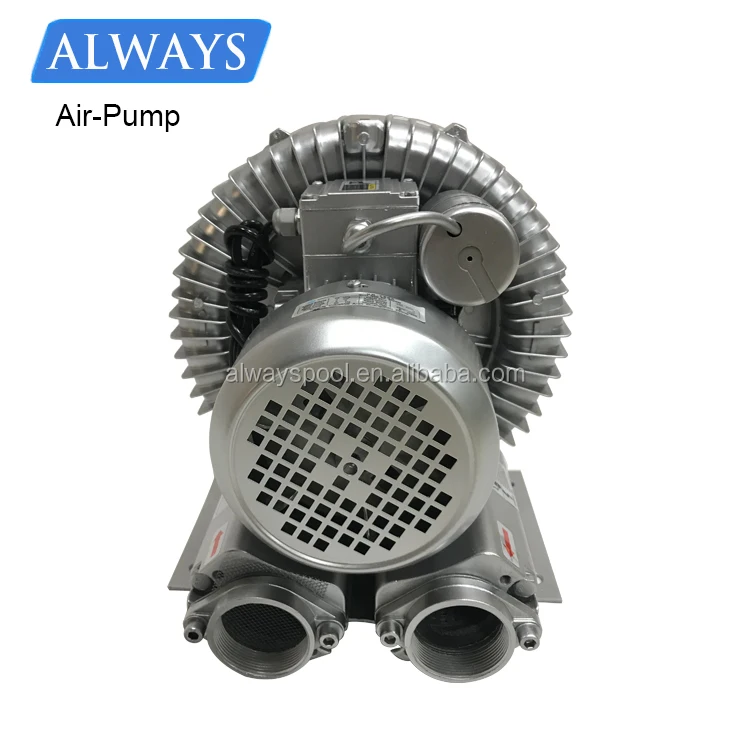 1.5kw 220v 380v 26kpa Pressure Low Noise Electric Air Pump For Swimming