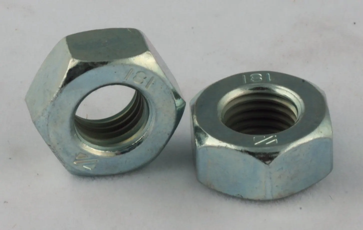 5-40 Hex Machine Screw Pattern Nylon Insert Lock Nut 18-8 Stainless Steel Package Qty 100