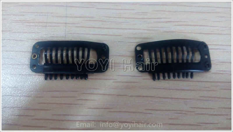 a different types hair clips