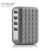 Trade assurance worldwide travel smart charging 4.8A share output wall multi usb port charger dock
