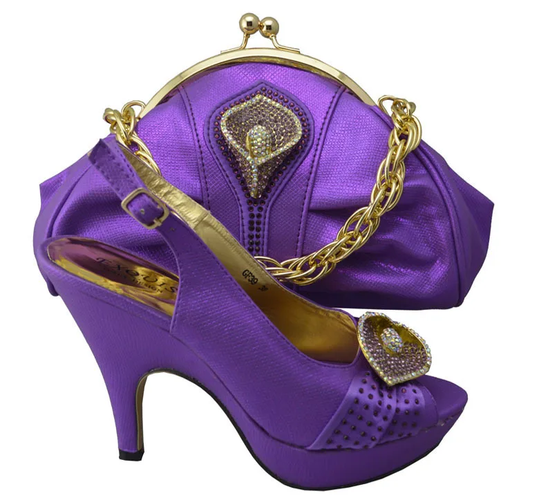 purple party shoes